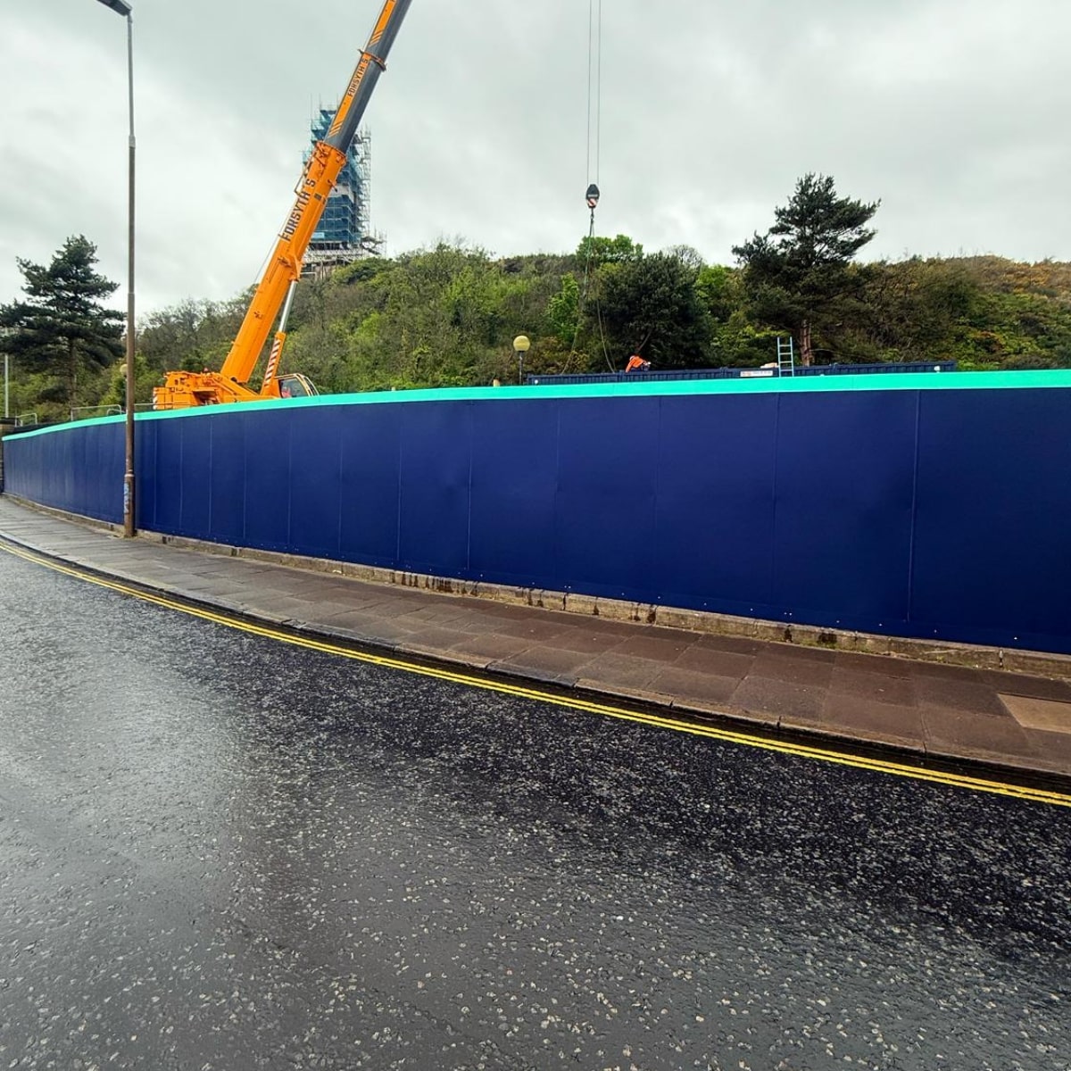 2.4m GreenHoard® Plastic Hoarding System