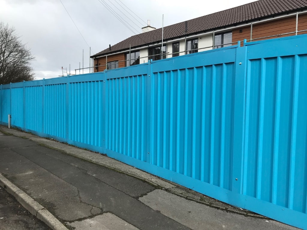 Fortem - Sustainable Hoarding, Chesterfield