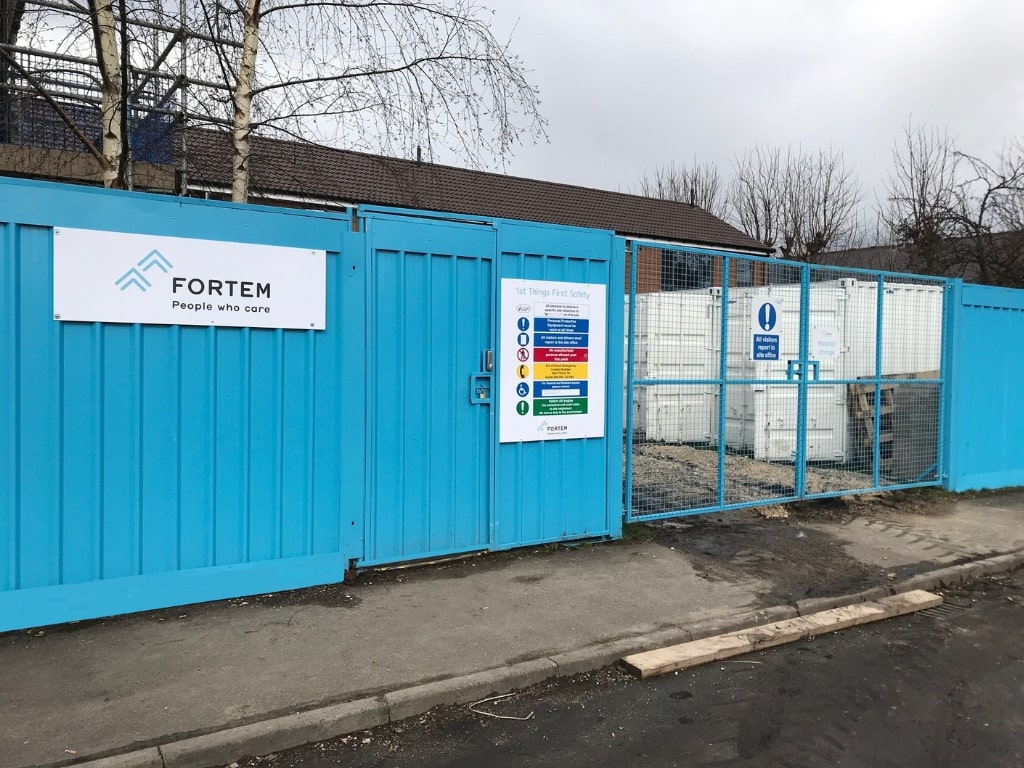 Fortem Steel Hoarding - Sustainable Hoarding