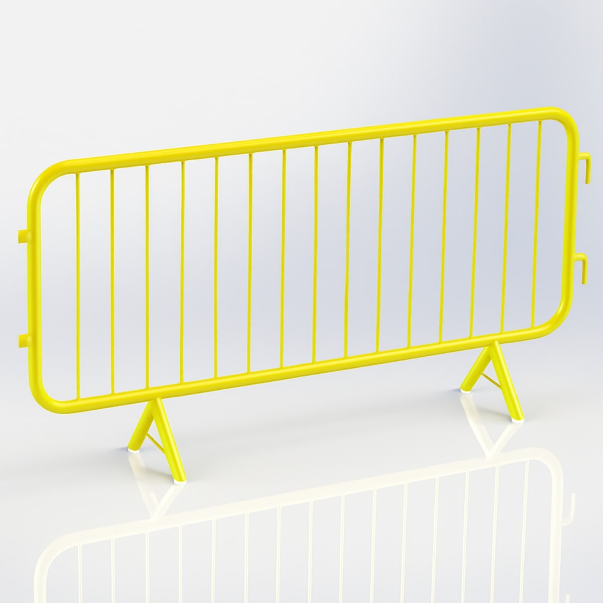 Pedestrian Barriers Yellow Yellow Pedestrian Barriers
