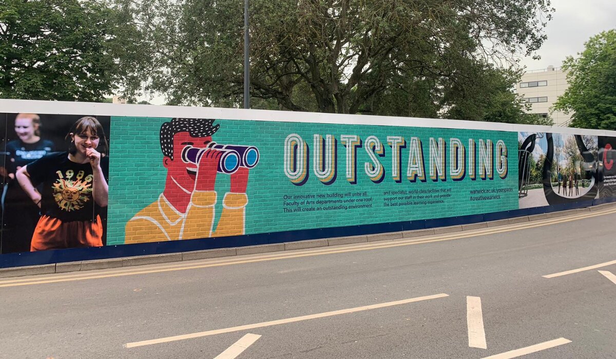 Council Hoarding (2) Council Hoarding