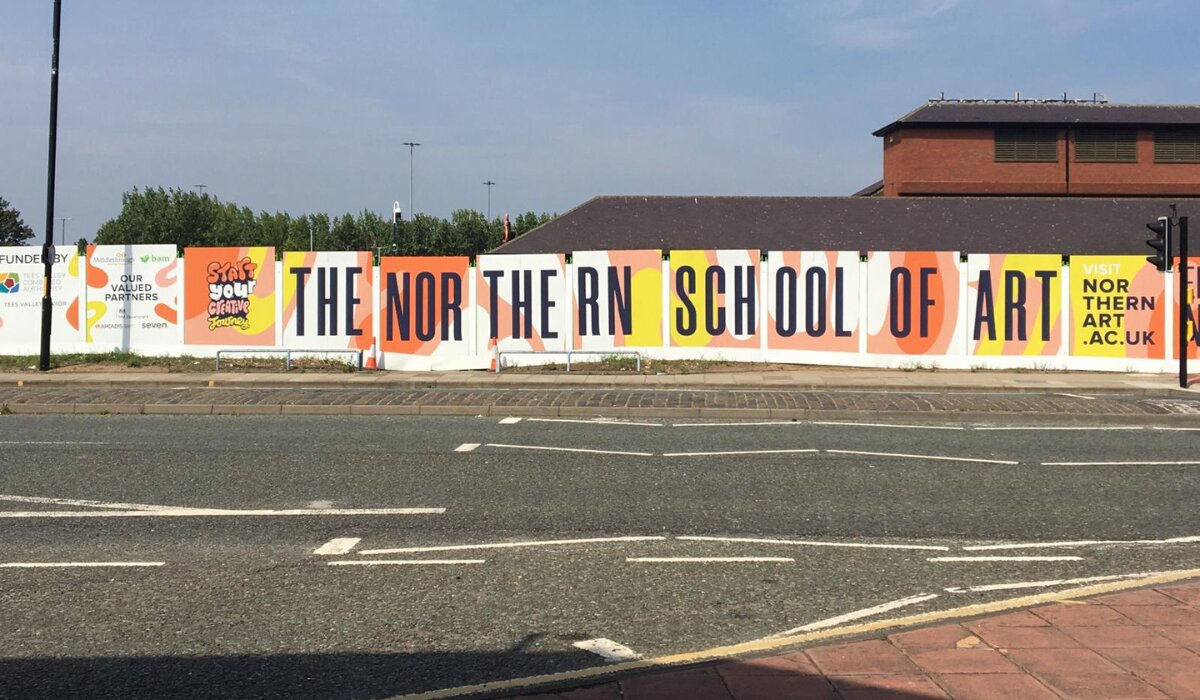 Council Hoarding with Branding Council Hoarding with Branding