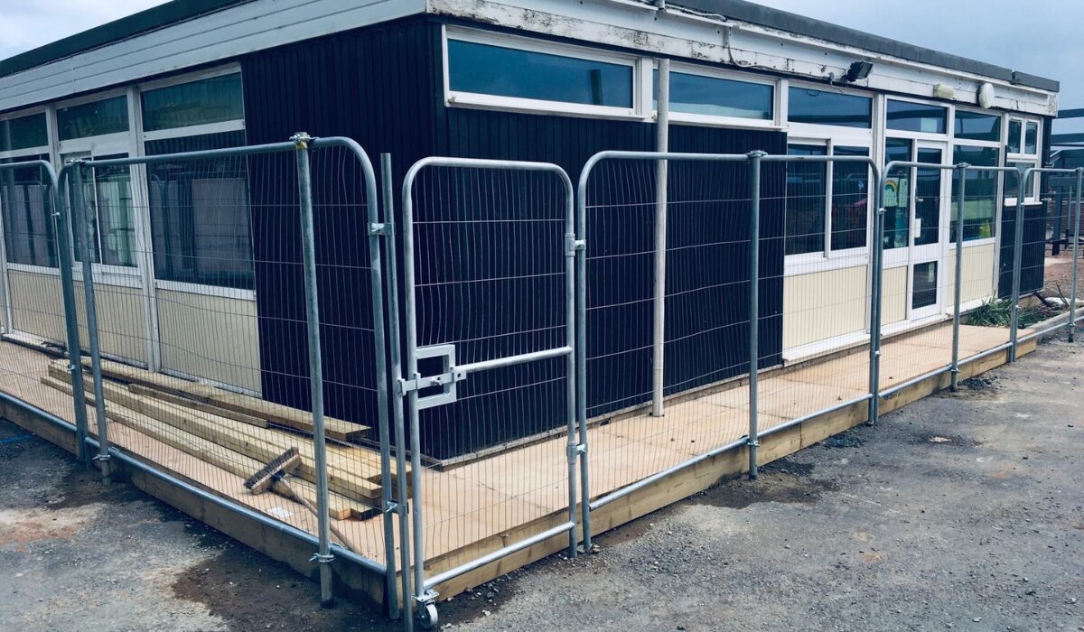 School Temporary Fencing