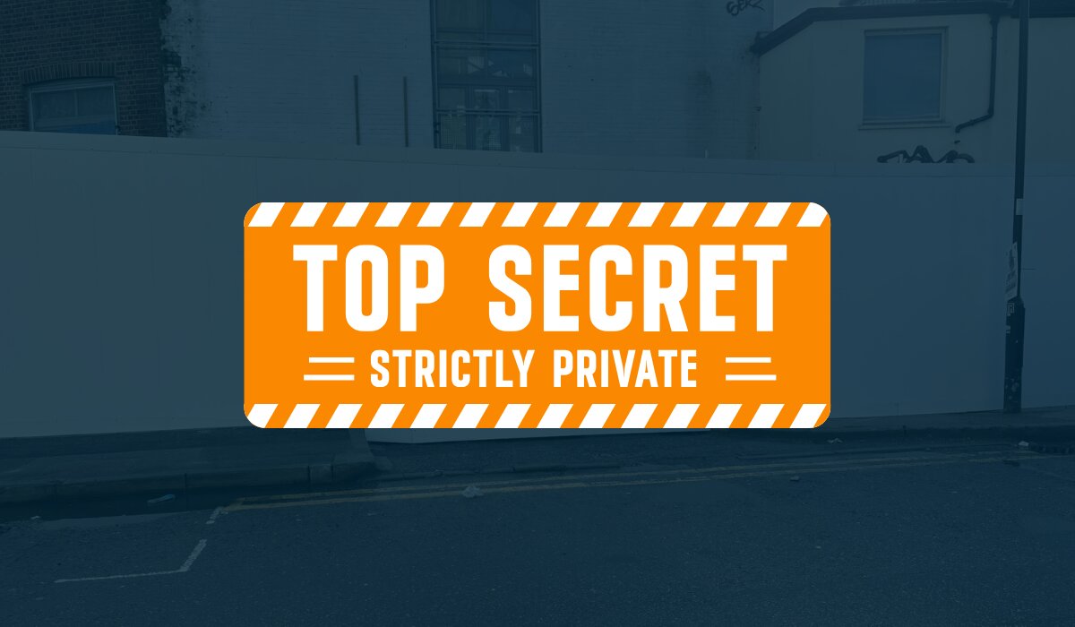 Ministry of Defence Hoarding