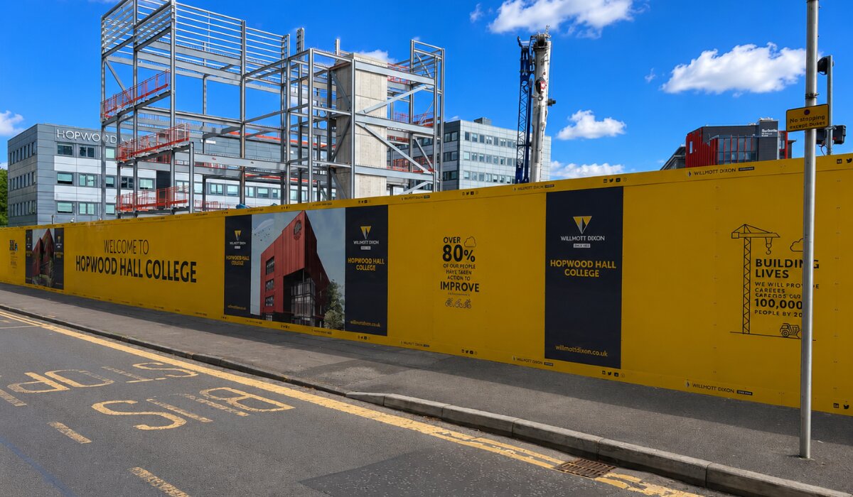 Willmott Dixon Hoarding